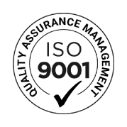 ISO certification badge
